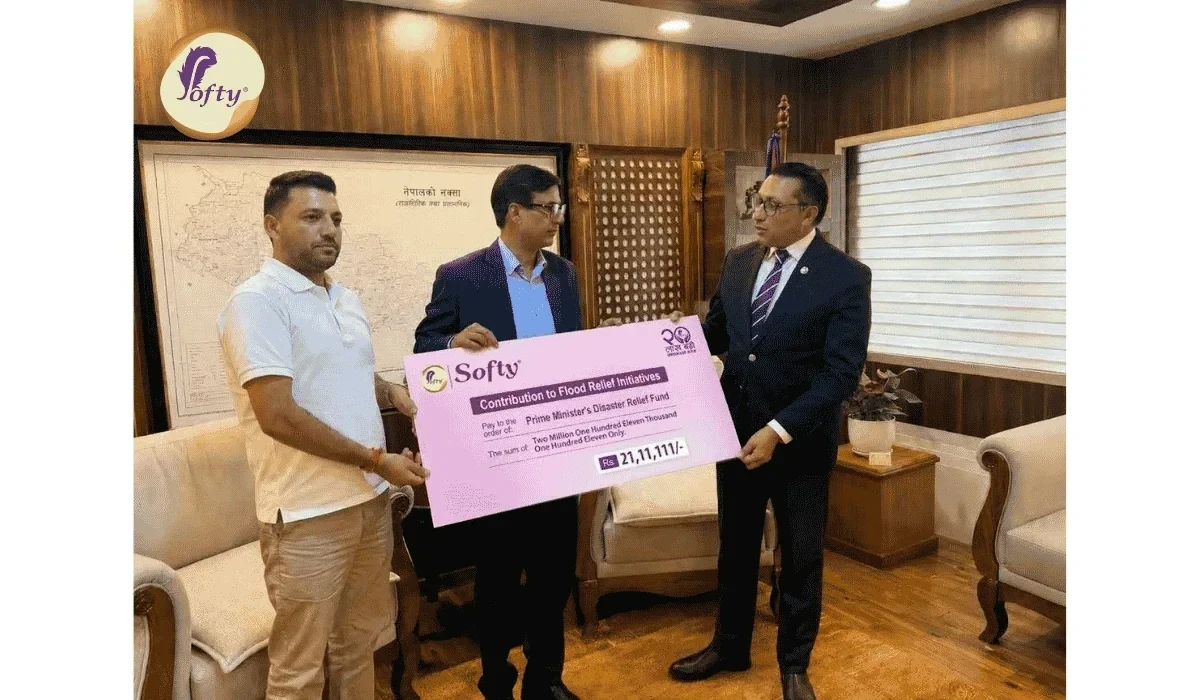 Softy Hygiene Stands with Nepal: Flood Relief & Hygiene CSR