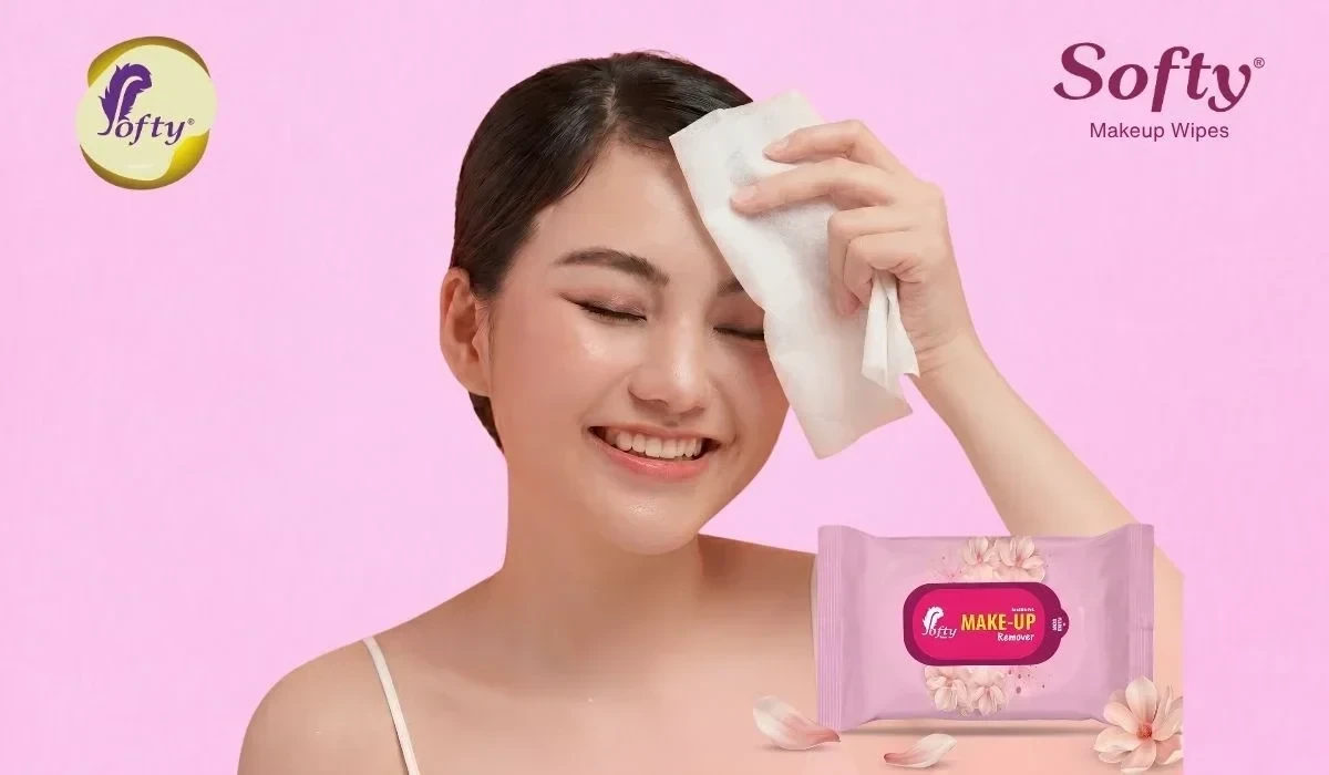 Softy Makeup Cleansing Wipes for Gentle Makeup Removal